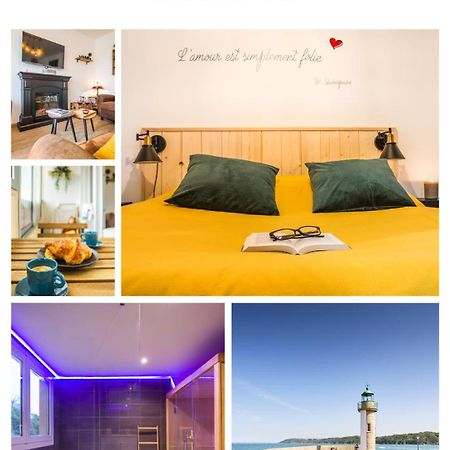 Escapade En Bord De Mer Avec Sauna Et Spa Prives บินิค ภายนอก รูปภาพ