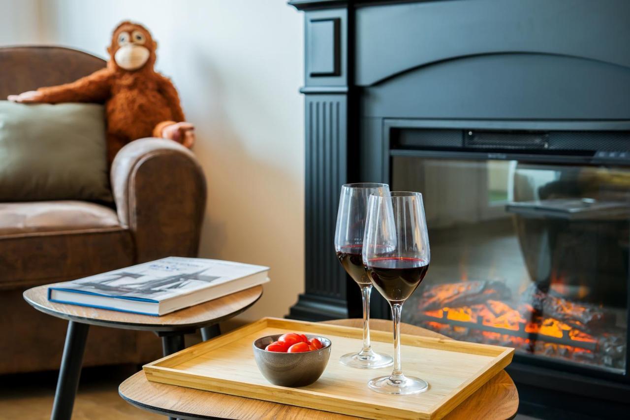 Escapade En Bord De Mer Avec Sauna Et Spa Prives บินิค ภายนอก รูปภาพ